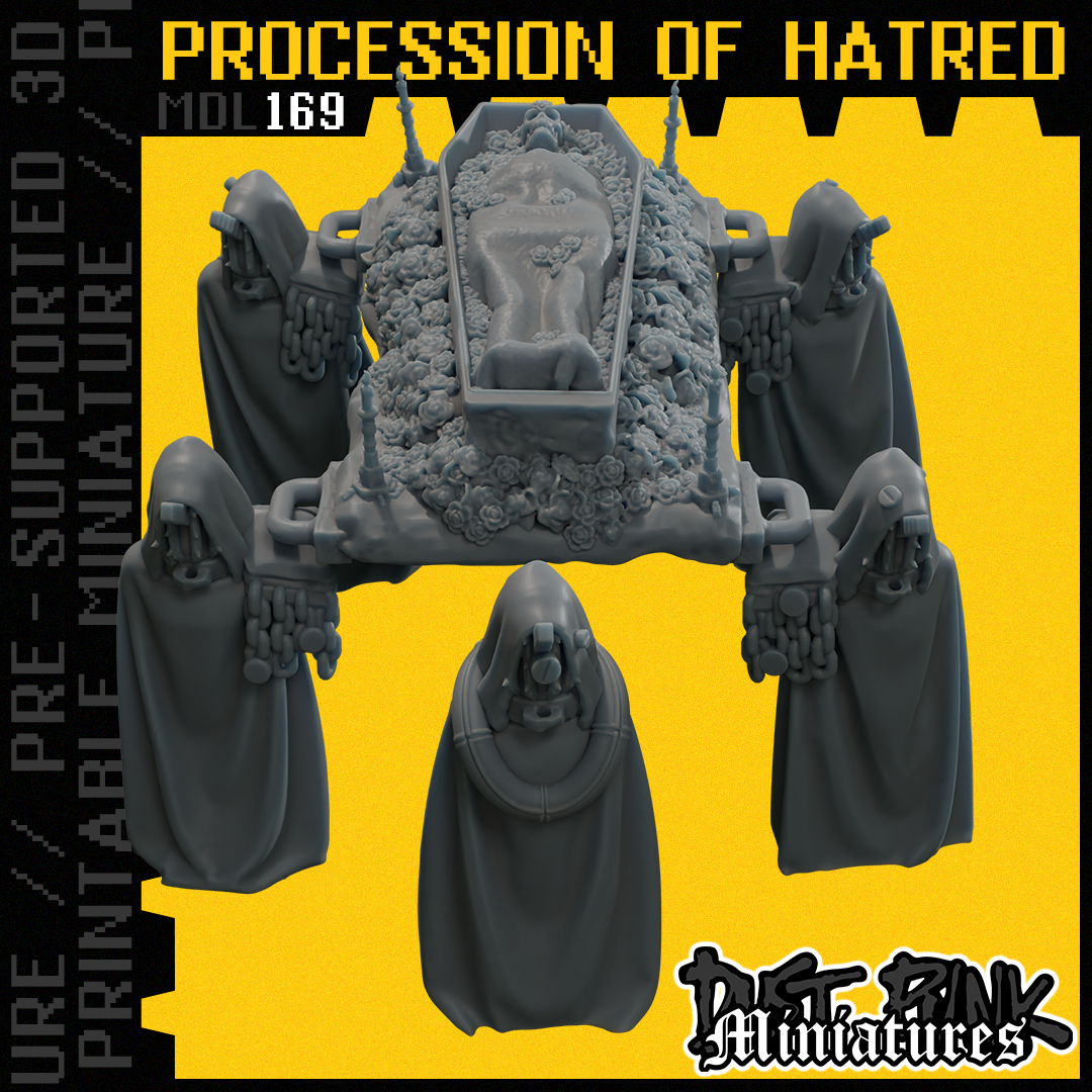 MDL169 PROCESSION OF HATRED [PRE-SUPPORTED]